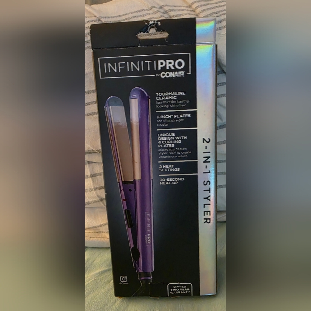 Conair Infiniti Pro 2-in-1 Tourmaline Ceramic Styler